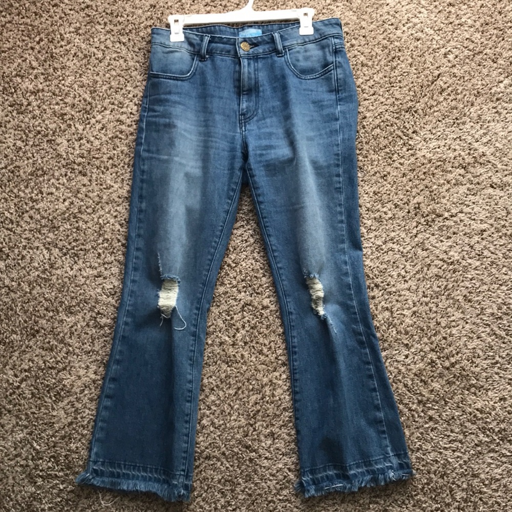 Show Me Your Mumu cropped jeans